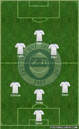 Zeytinburnuspor Formation 2013