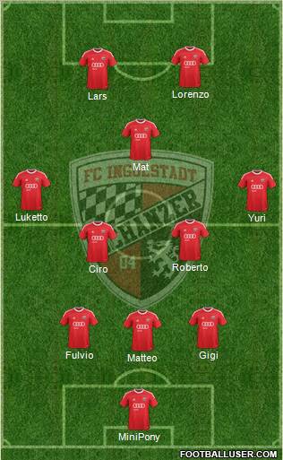 FC Ingolstadt 04 Formation 2013
