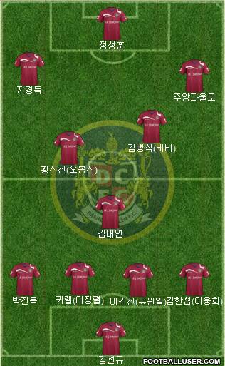Daejeon Citizen Formation 2013
