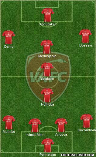 Valenciennes Football Club Formation 2013