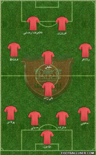 Persepolis Tehran Formation 2013