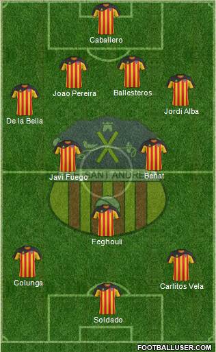 U.E. Sant Andreu Formation 2013