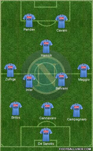 Napoli Formation 2013