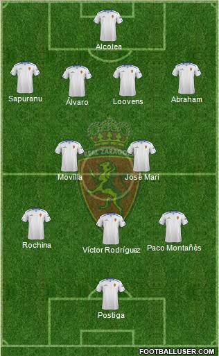 R. Zaragoza S.A.D. Formation 2013