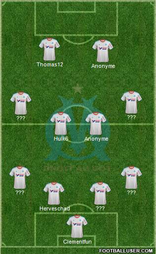 Olympique de Marseille Formation 2013