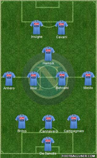 Napoli Formation 2013