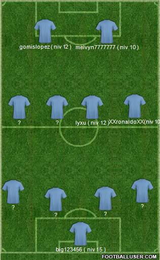 Manchester City Formation 2013