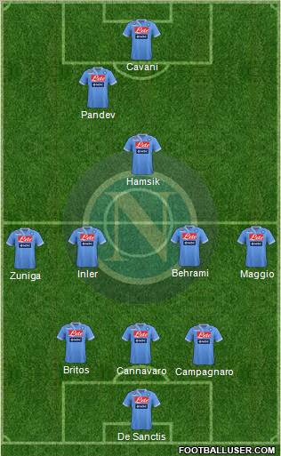 Napoli Formation 2013