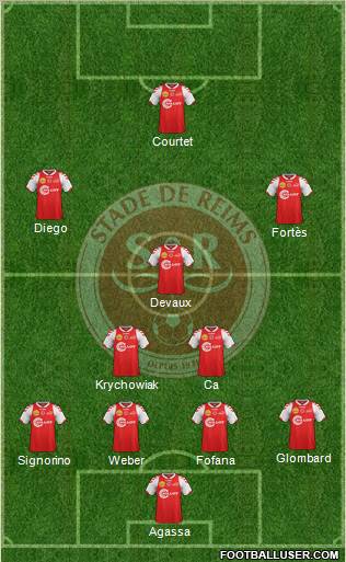 Stade de Reims Formation 2013