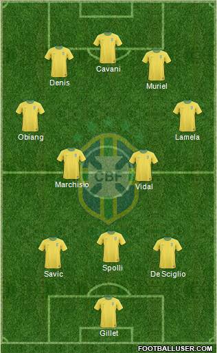 Brazil Formation 2013