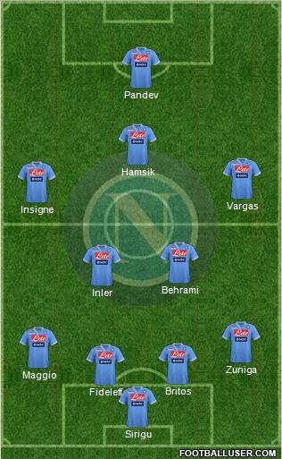 Napoli Formation 2013