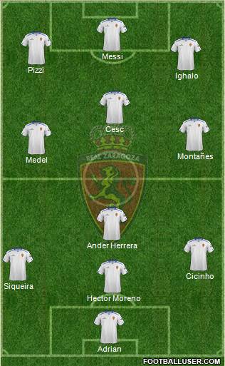 R. Zaragoza S.A.D. Formation 2013