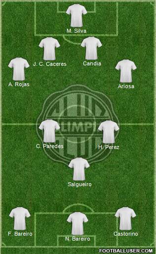 C Olimpia Formation 2013