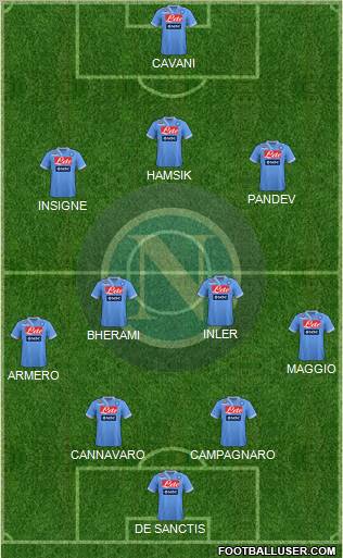 Napoli Formation 2013