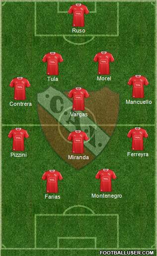 Independiente Formation 2013