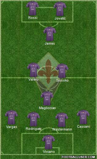 Fiorentina Formation 2013