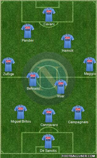 Napoli Formation 2013