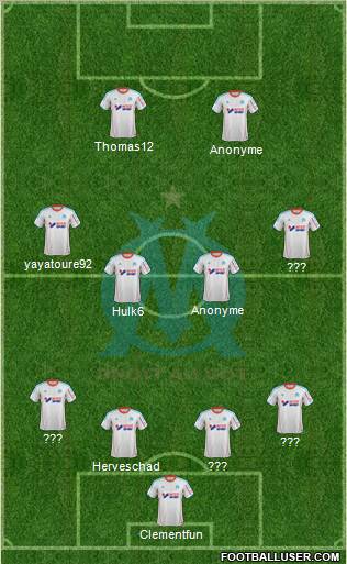 Olympique de Marseille Formation 2013