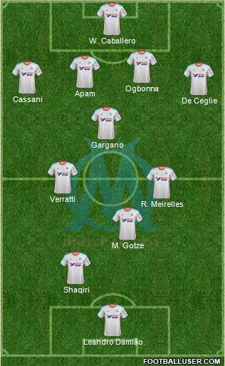 Olympique de Marseille Formation 2013