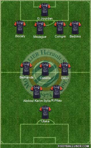 Montpellier Hérault Sport Club Formation 2013