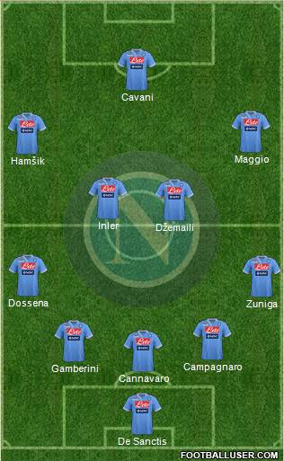 Napoli Formation 2013