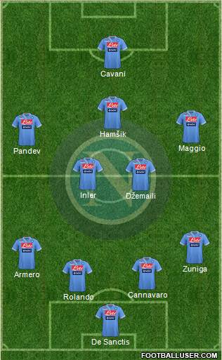 Napoli Formation 2013