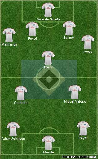 Hamburger SV Formation 2013