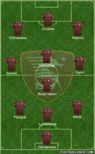 Salernitana Formation 2013
