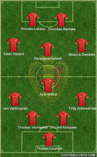 Belgium Formation 2013