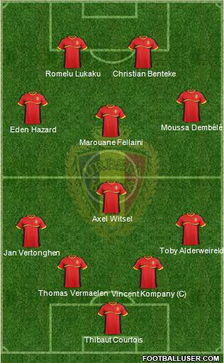 Belgium Formation 2013