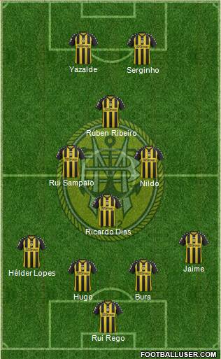 Sport Clube Beira-Mar Formation 2013