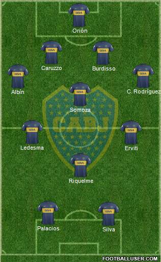 Boca Juniors Formation 2013
