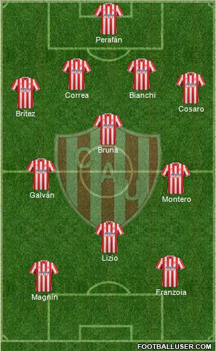 Unión de Santa Fe Formation 2013