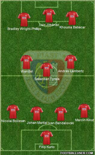 Piast Gliwice Formation 2013