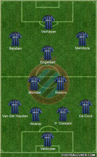 Club Brugge KV Formation 2013