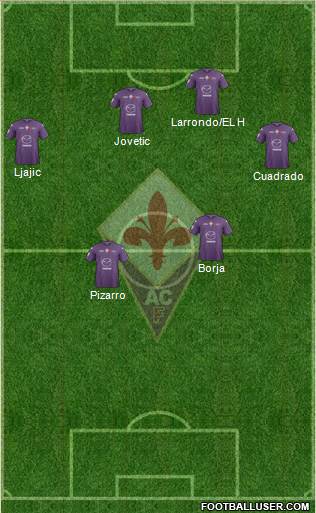Fiorentina Formation 2013
