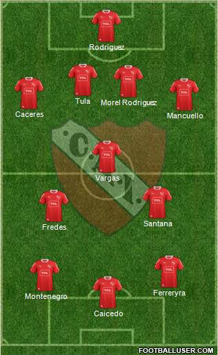 Independiente Formation 2013