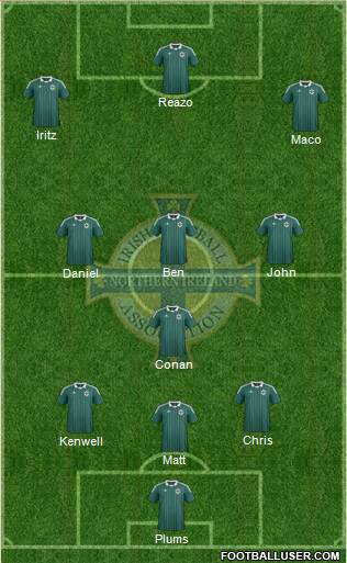 Northern Ireland Formation 2013