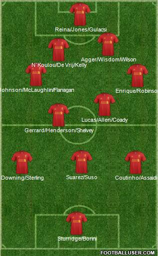 Liverpool Formation 2013