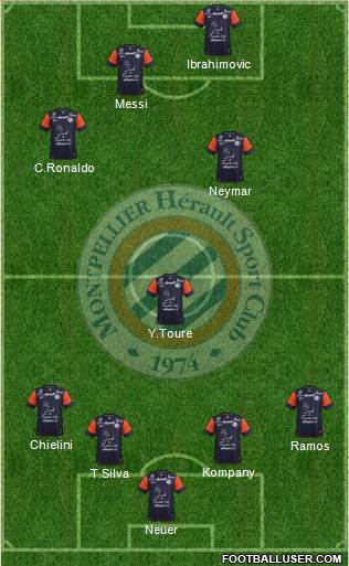 Montpellier Hérault Sport Club Formation 2013