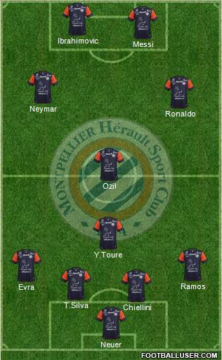 Montpellier Hérault Sport Club Formation 2013