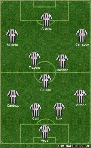 Newcastle United Formation 2013