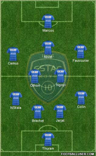 Esperance Sportive Troyes Aube Champagne Formation 2013