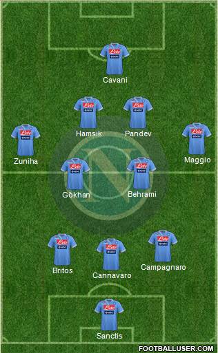 Napoli Formation 2013