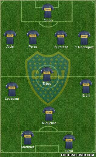 Boca Juniors Formation 2013