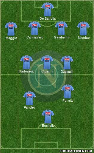 Napoli Formation 2013