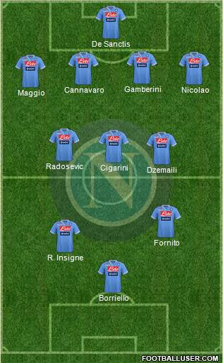 Napoli Formation 2013