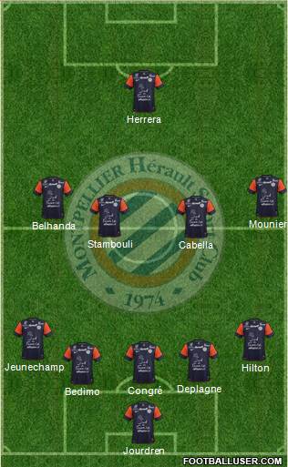 Montpellier Hérault Sport Club Formation 2013