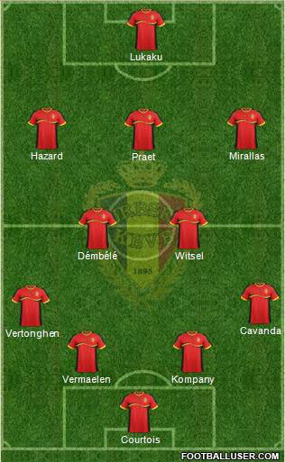 Belgium Formation 2013