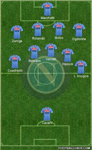 Napoli Formation 2013